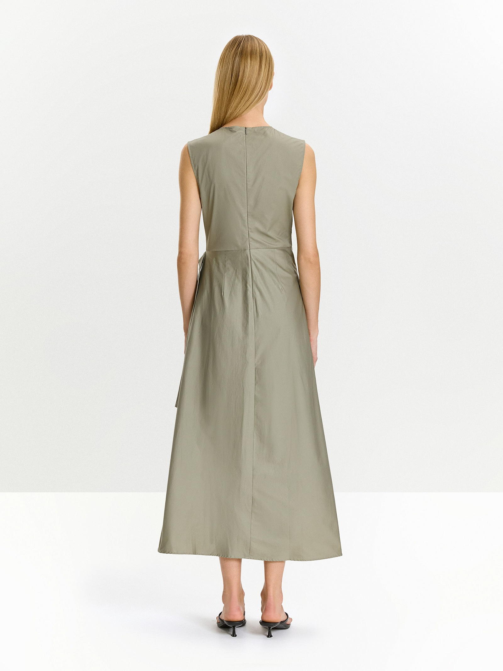 Платье макси из 100% хлопка